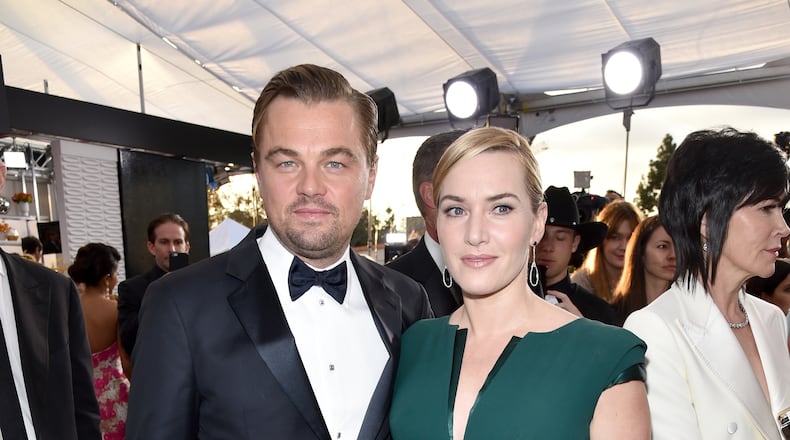 LOS ANGELES, CA - JANUARY 30: Actors Leonardo DiCaprio and Kate Winslet attend the 22nd Annual Screen Actors Guild Awards at The Shrine Auditorium on January 30, 2016 in Los Angeles, California. (Photo by John Shearer/Getty Images for People Magazine)