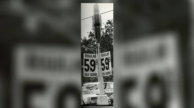 Even as late as 1978, Atlanta gas prices remained well under $1. AJC PHOTO ARCHIVES