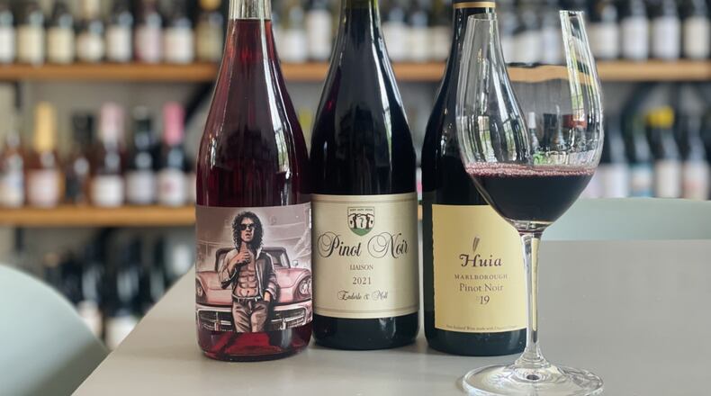There are exciting pinot noirs that come from unexpected wine regions. (Krista Slater for The Atlanta Journal-Constitution)