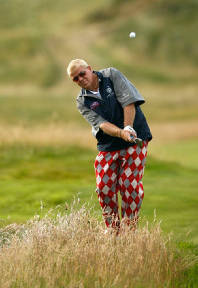 Golfer John Daly shocks British Open -- with his pants