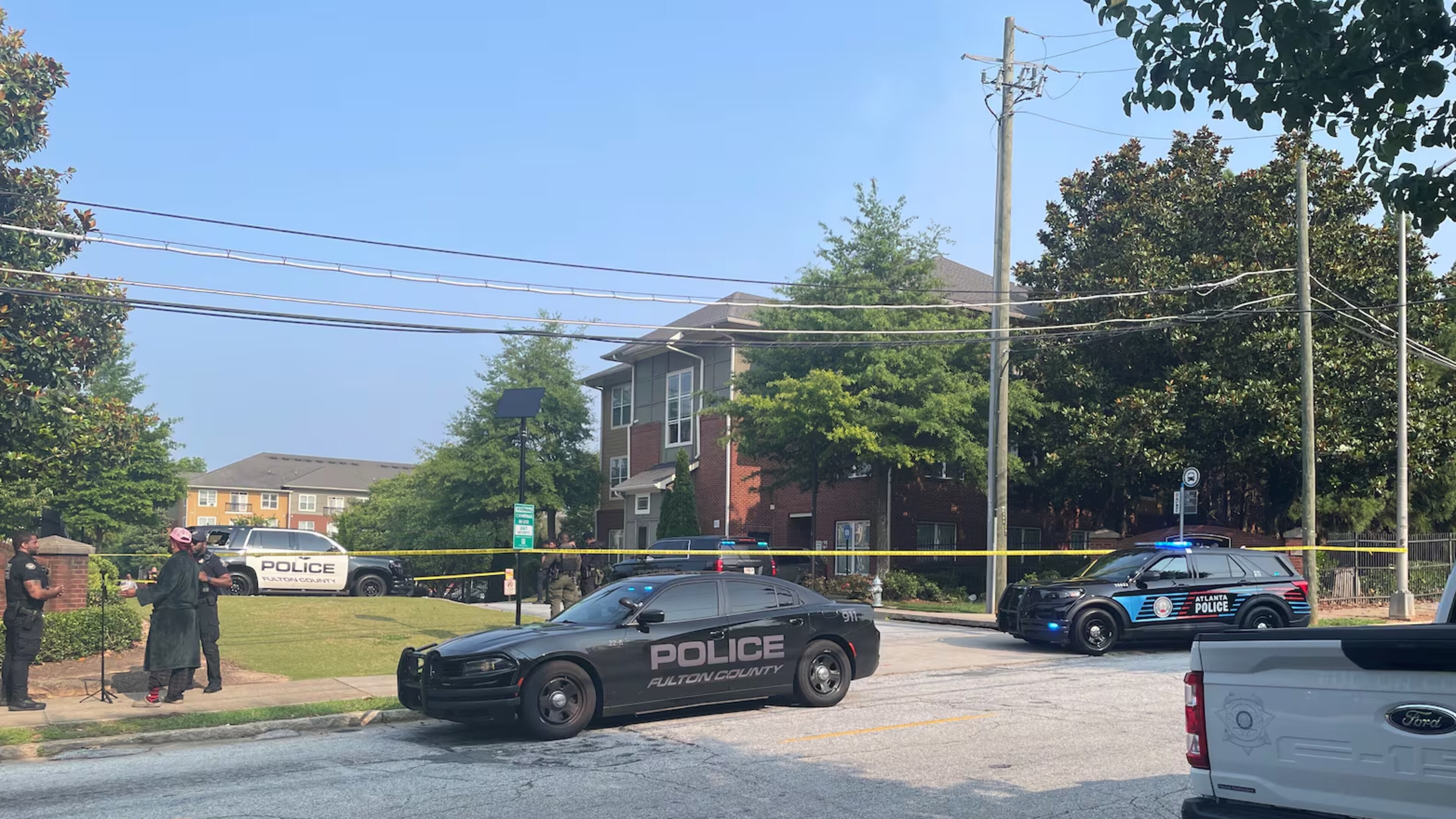 A Fulton County police officer shot and killed a man who police say charged at him Sunday morning. (Channel 2 Action News)