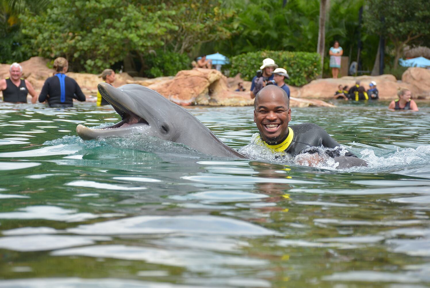 Ne-Yo at Discovery Cove