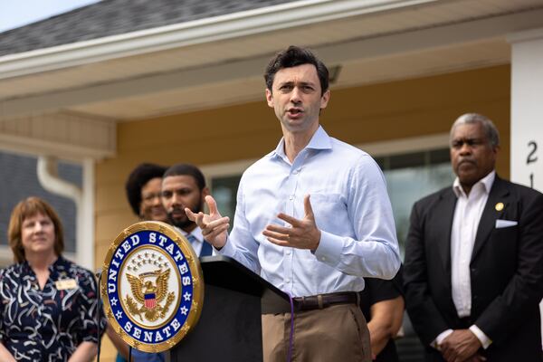 U.S. Sen. Jon Ossoff, D-Ga., wants Congress to pass a border bill. 