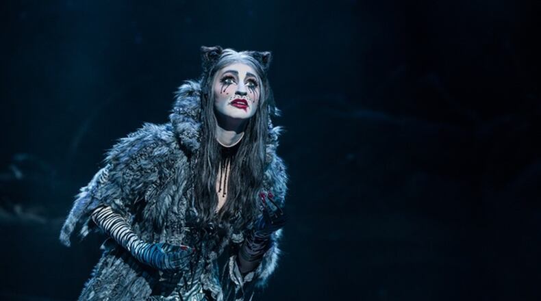 Keri René Fuller stars as Grizabella in the North American Tour of "Cats." Photo by Matthew Murphy
