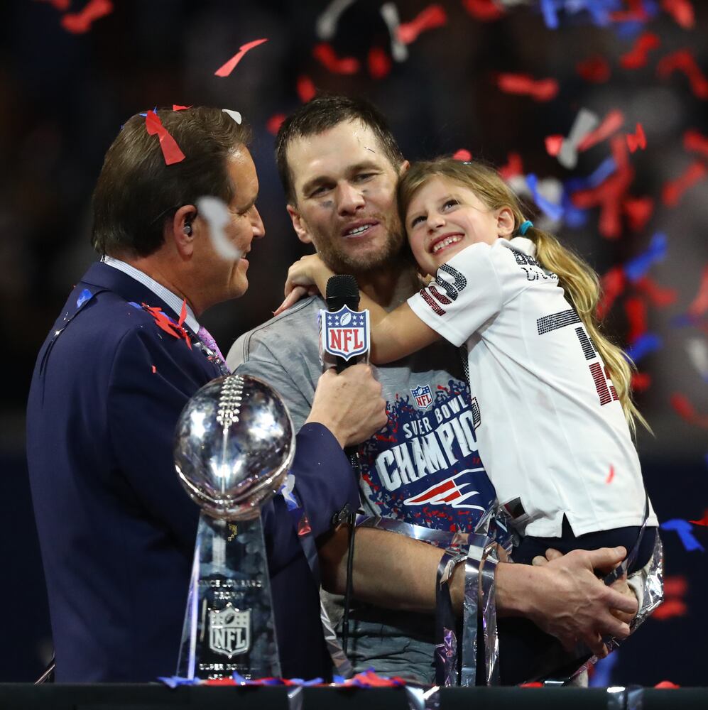 Photos: Patriots celebrate, Rams commiserate at Super Bowl