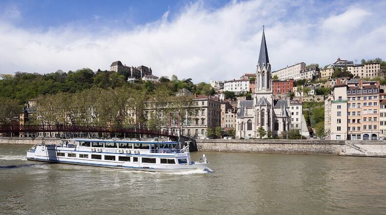 Take in the majestic sights of Lyon by day and night with lunch, dinner and sightseeing cruises on the Rhone and Saone rivers. CONTRIBUTED BY WWW.LYONCITYBOAT.COM