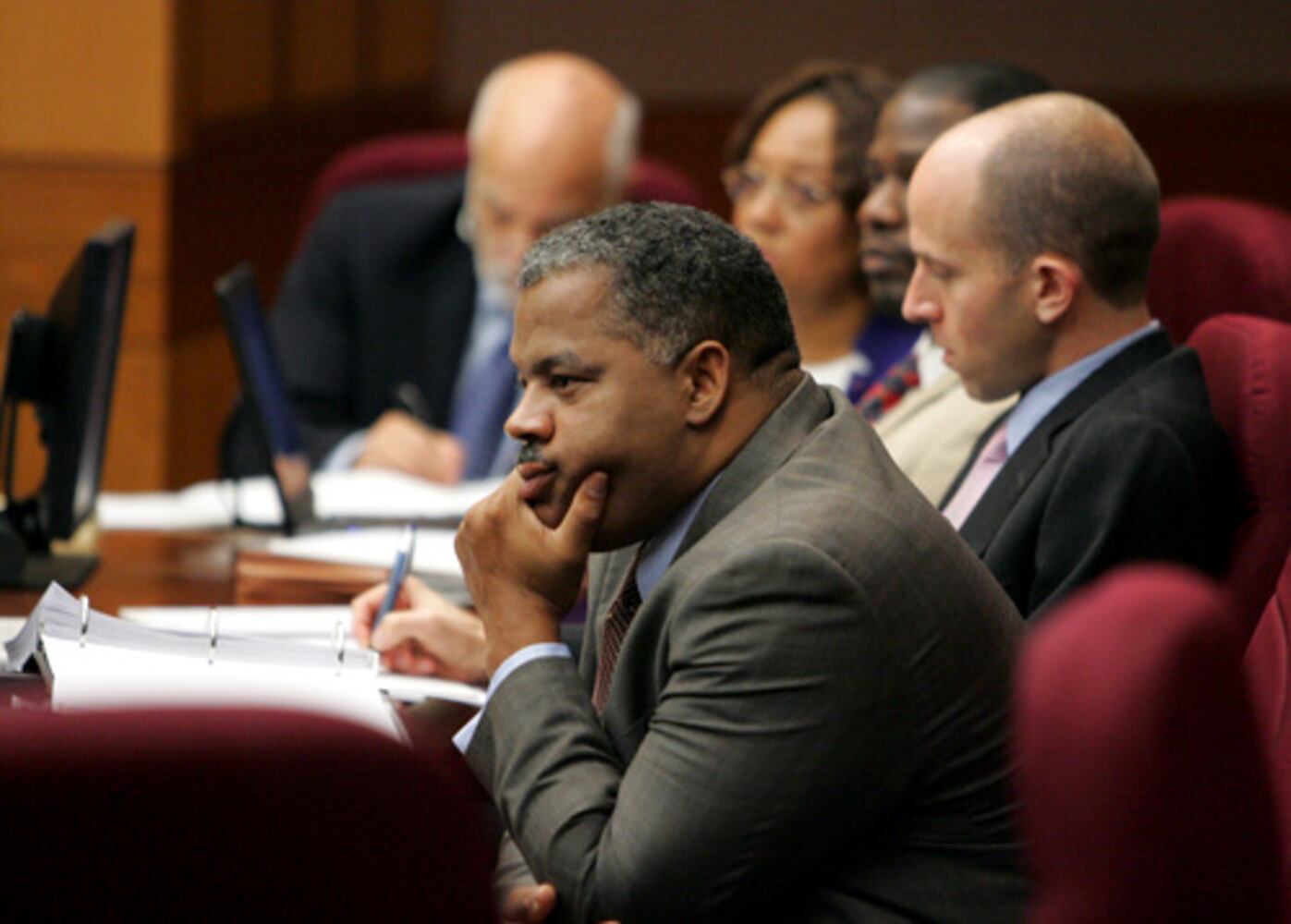 Brian Nichols in Judge Fuller's courtroom