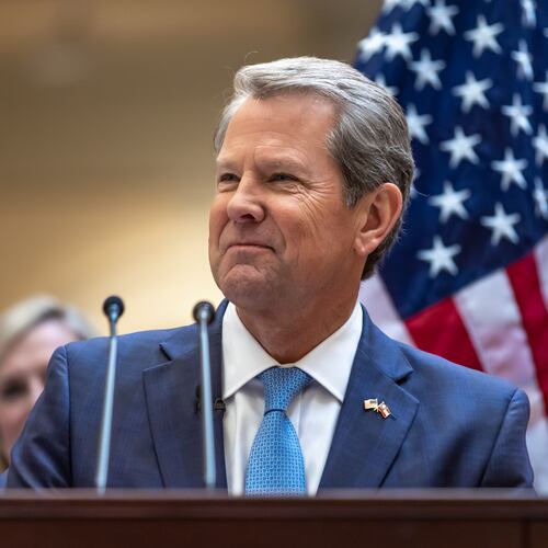 A school advocate calls on Georgia Gov. Brian Kemp to expand options for low-income students in Atlanta Public Schools, where he says a lifeline is needed. (John Spink/AJC)