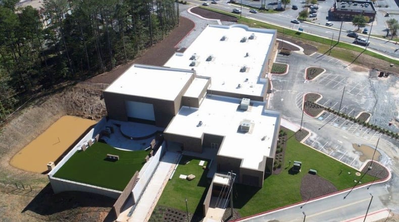 The Sewell Mill Library and Cultural Center, 2051 Lower Roswell Road in Marietta, will be opened officially at 2 p.m. Jan. 9 with a ribbon-cutting ceremony - although the library has been open to the public since Dec. 4. Courtesy of Cobb County