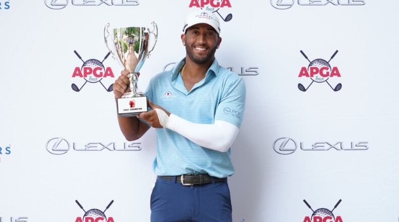 Willie Mack III shot an eight-under-par 64 to capture the Advocates Pro Golf Association Tour Championship Tuesday.