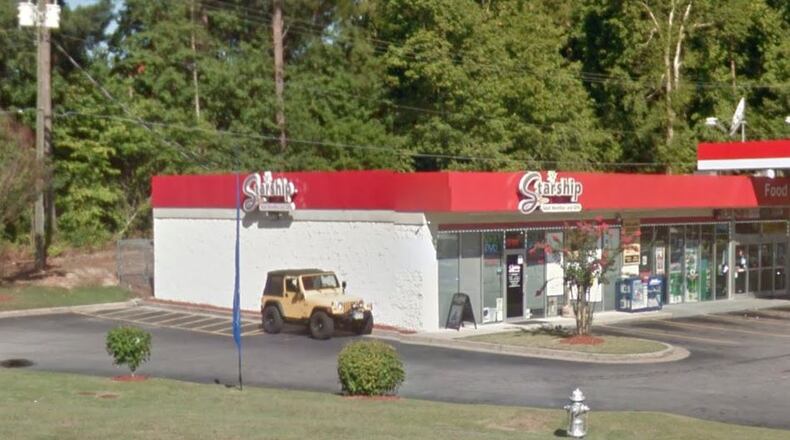 The Starship Enterprises location at 2595 Highpoint Road near Snellville.