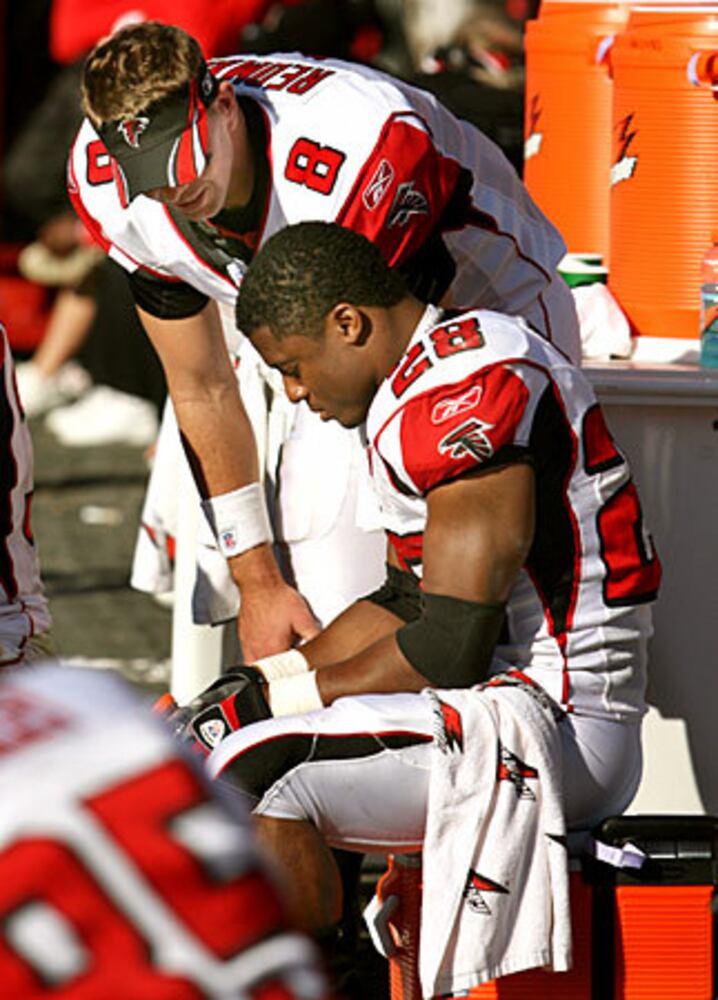 Falcons take on the Buccaneers