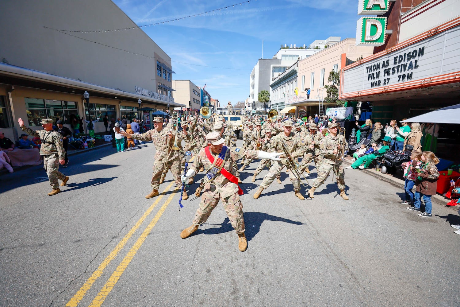 St. Patrick’s Day parade gamer