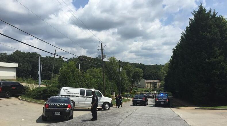 DeKalb police have filed murder charges in the Saturday morning shooting death of 17-year-old Edwin Baker, found dead outside the Spring Valley Apartment Homes off Candler Road. (Credit: Channel 2 Action News)