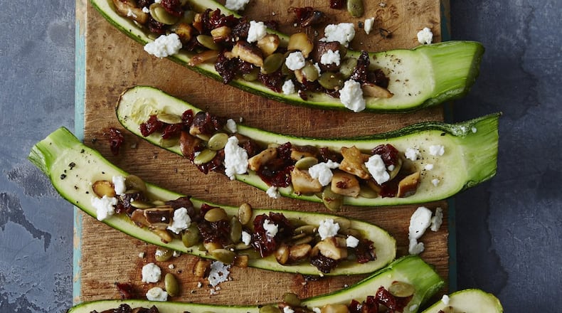 These zucchini boats are from Seamus Mullen’s “Real Food Heals.” Contributed by Colin Clark