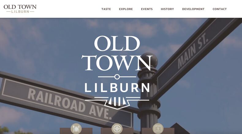 Old Town Lilburn has a new website. (Courtesy City of Lilburn)