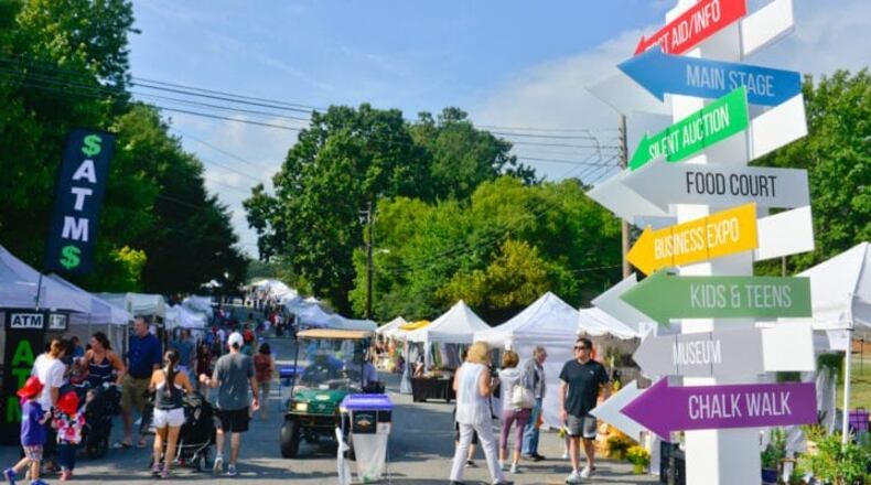 The Sandy Springs Festival is the big annual fund-raiser for Heritage Sandy Springs. The Sandy Springs City Council has approved criteria to follow when approached by organizations seeking city sponsorship of future events. CITY OF SANDY SPRINGS