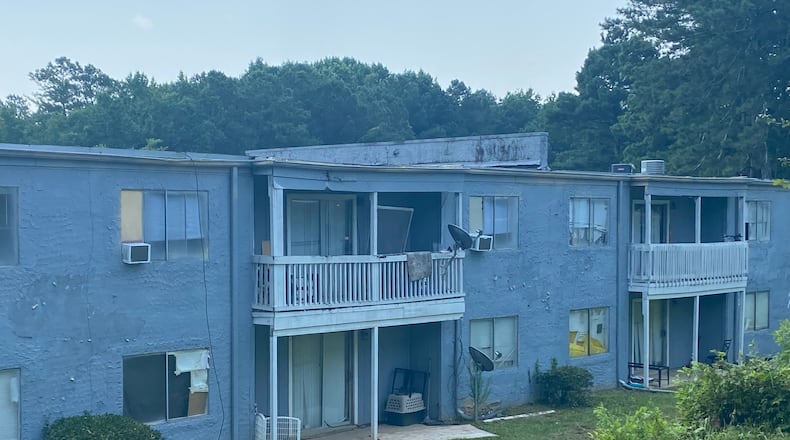 Royal Oaks Apartments is now under investigation after residents turned to the code enforcement unit of the Atlanta Police Department. Photos: Adrianne Murchison