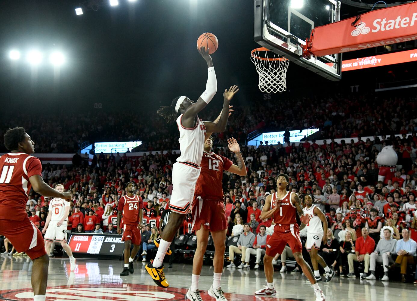 Georgia basketball vs. Arkansas