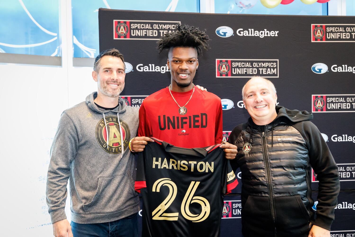 Atlanta United holds signing day party for its Special Olympics Unified Team