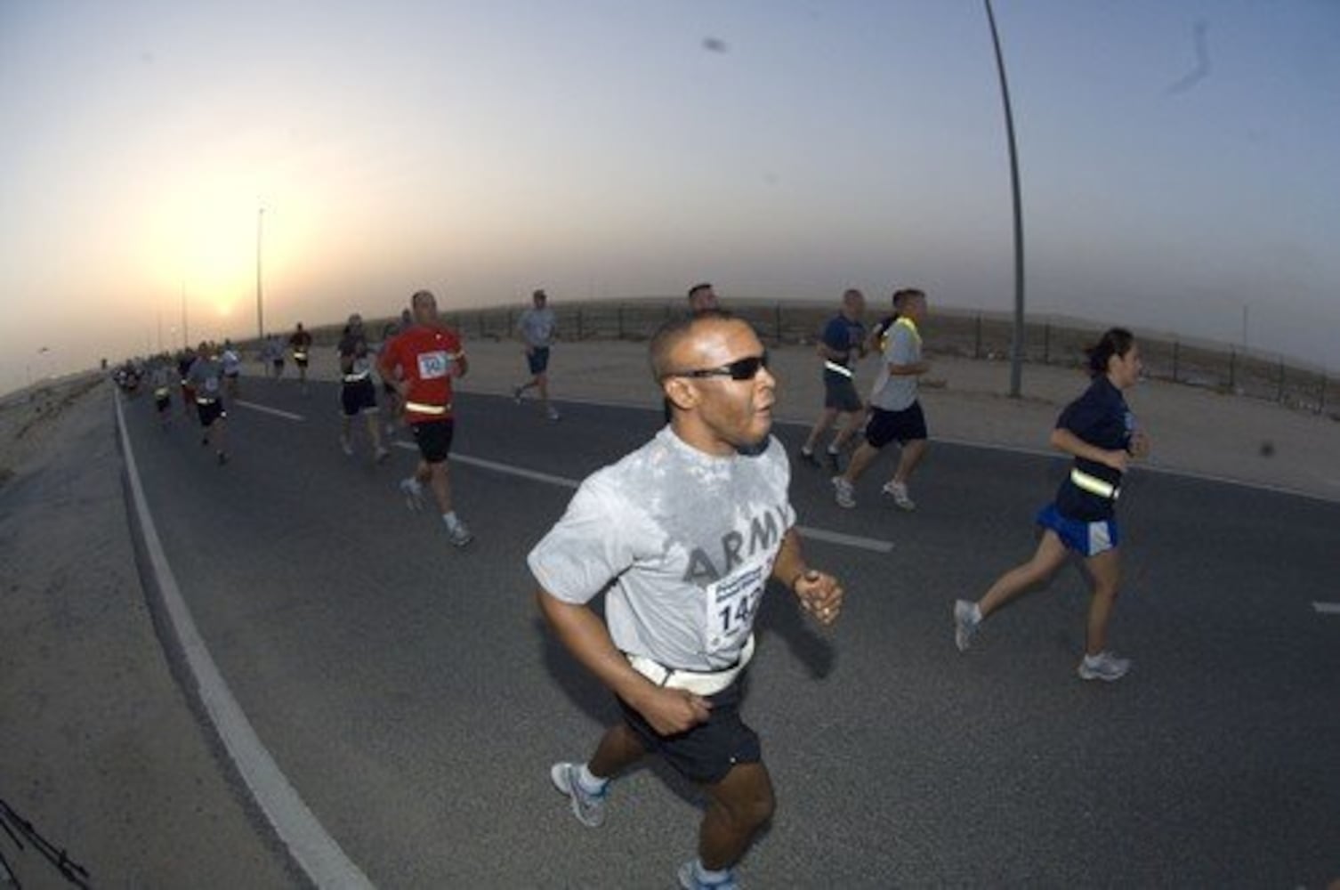 Peachtree Road Race in Iraq, Afghanistan, Kuwait