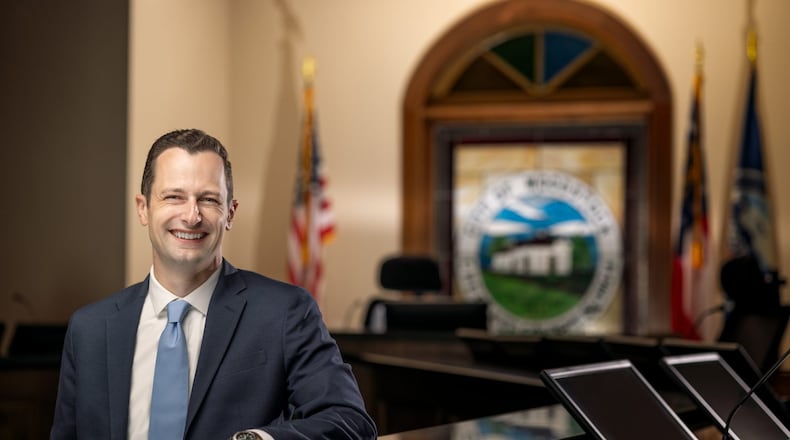 New Woodstock Mayor Michael Caldwell will present his State of the City address on Jan. 21 and 24. (Courtesy of Woodstock)