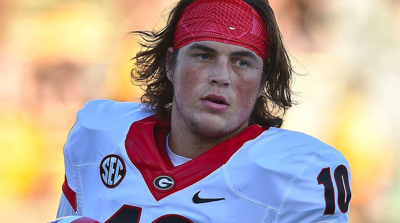 Jacob Eason is preparing for his sophomore season at Georgia.