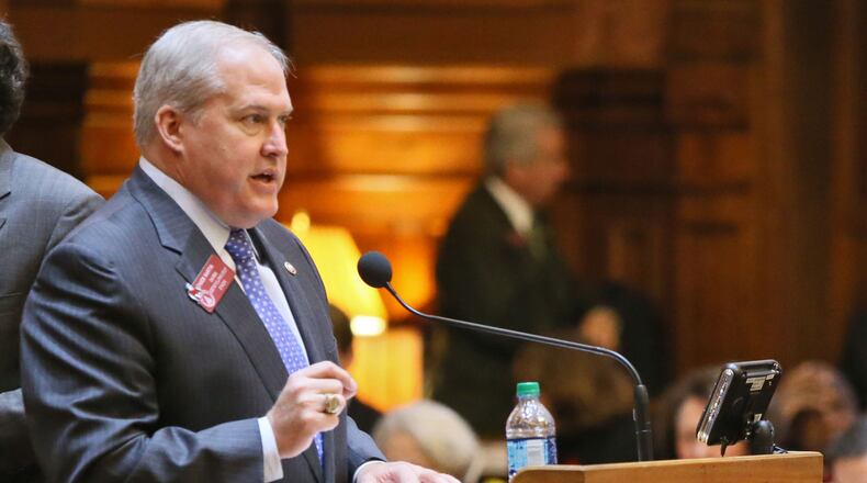 Rep. Chuck Martin, R-Alpharetta, is the sponsor of House Bill 249, which would expand need-based financial aid for Georgia college students. (Bob Andres / AJC file photo)