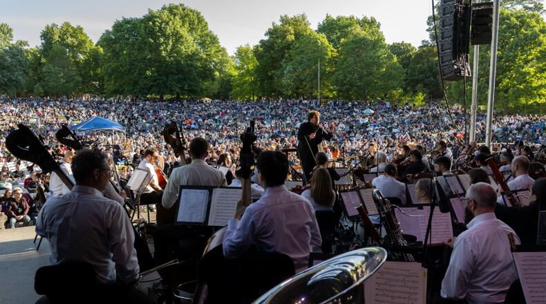 The Atlanta Symphony Orchestra will perform a free concert at Piedmont Park on Wednesday, Sept. 9. (Courtesy of Atlanta Symphony Orchestra/Adam Hagy)