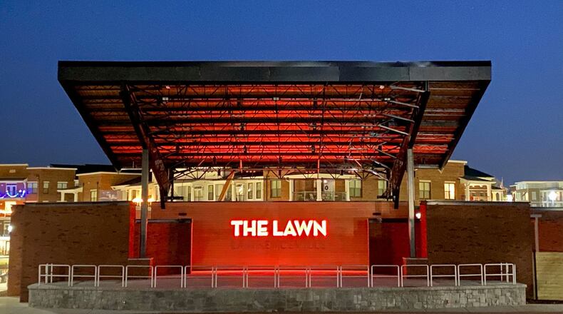 Lawrenceville Lawn will reopen with a ribbon-cutting ceremony and live performance on March 20, 2021. (Courtesy of Bruce Johnson/City of Lawrenceville)