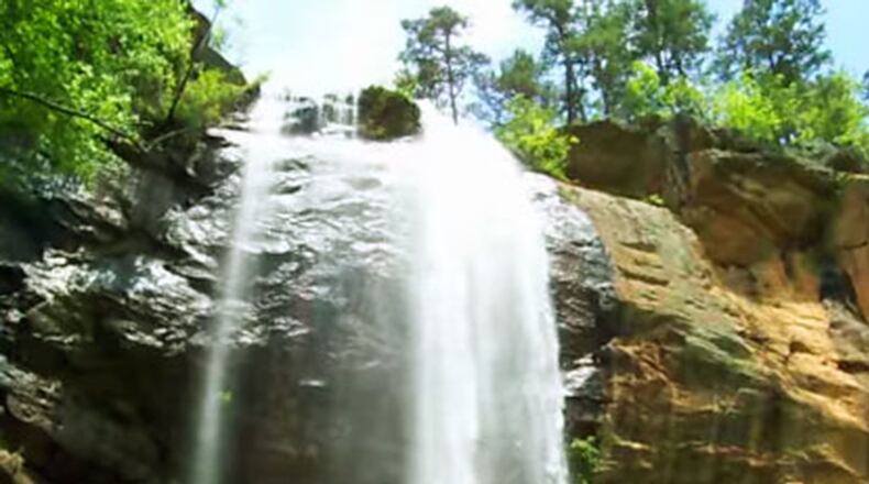 Experience the majesty of Toccoa Falls.
