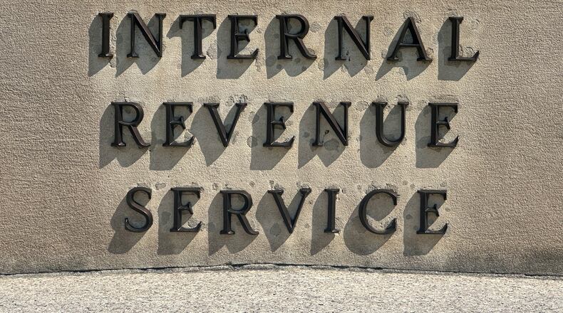 FILE - The headquarters of the Internal Revenue Service is in Washington, August 10, 2024. (AP Photo/Ted Shaffrey, File)