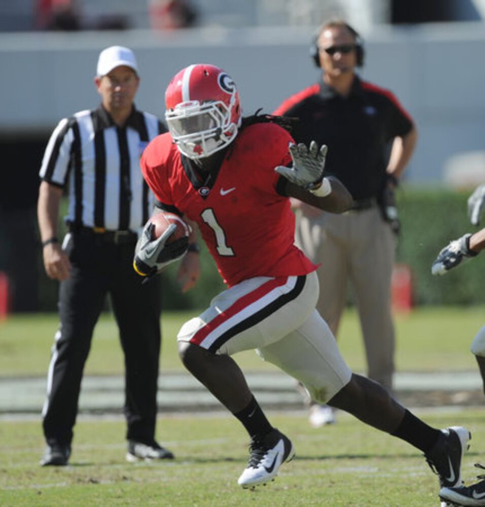 Bulldogs battle in G-Day scrimmage