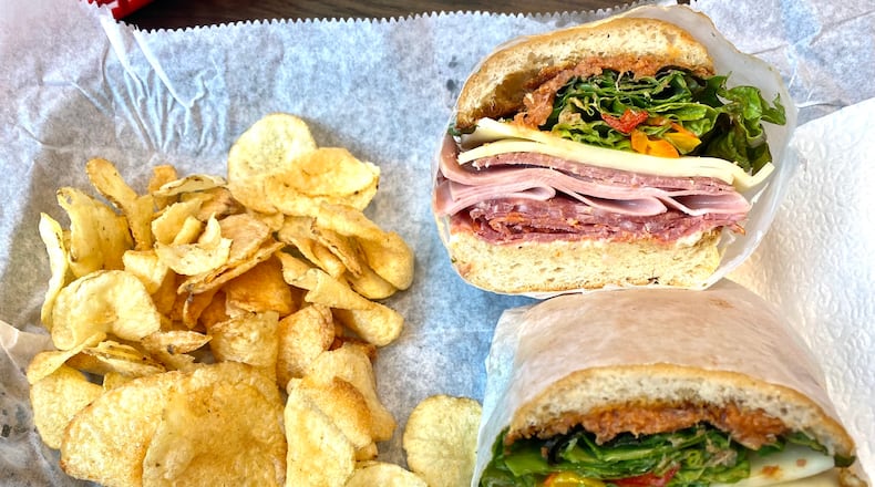 The Italian Job is amped up with the spicy sausage spread 'nduja. Ligaya Figueras/ligaya.figueras@ajc.com