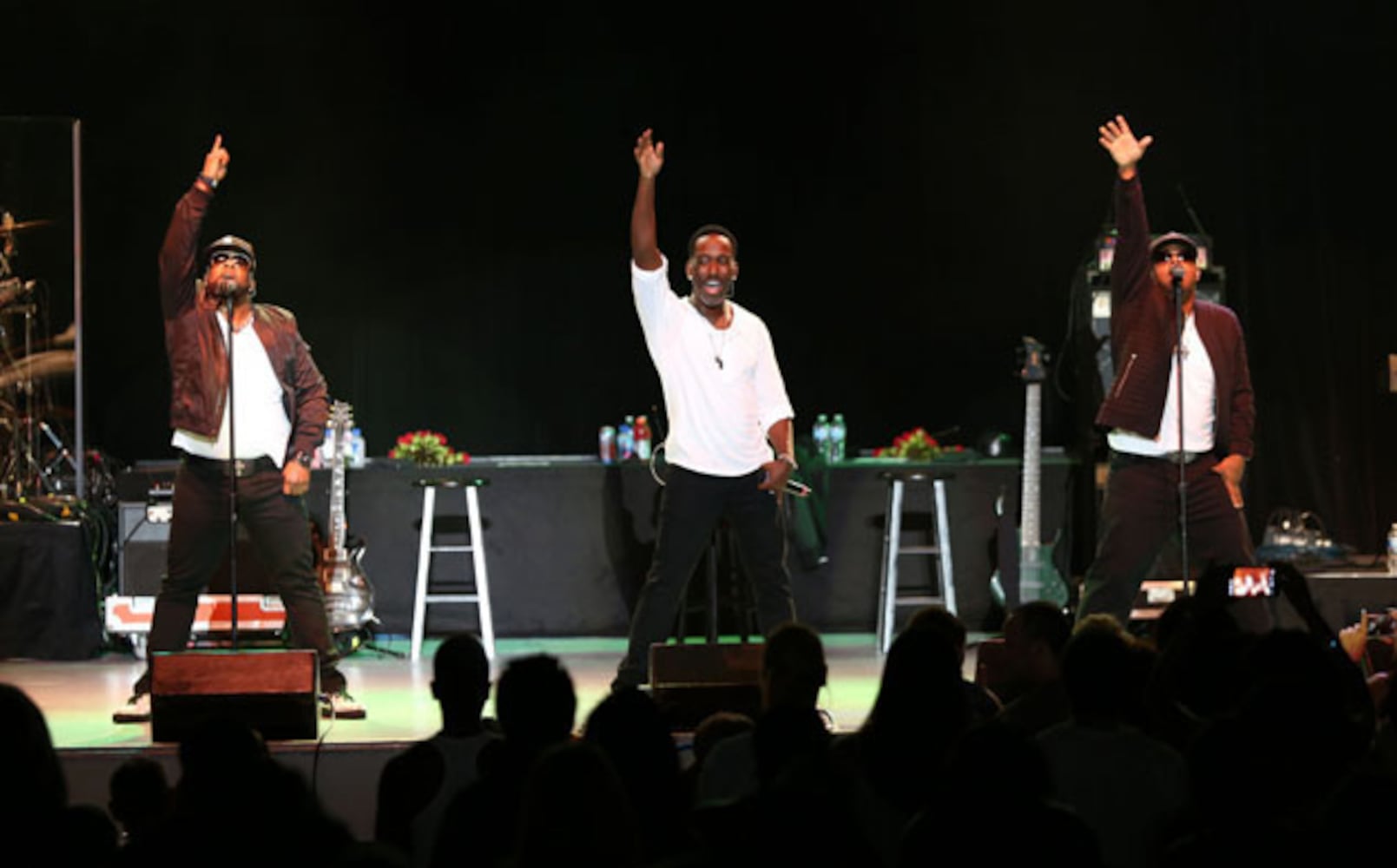 Boyz II Men perform at Chastain Park Amphitheatre