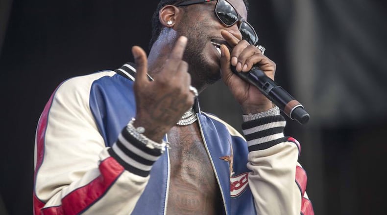 Gucci Mane, who performed at Music Midtown in 2018, is headlining One Musicfest. Photo: Atlanta Journal-Constitution