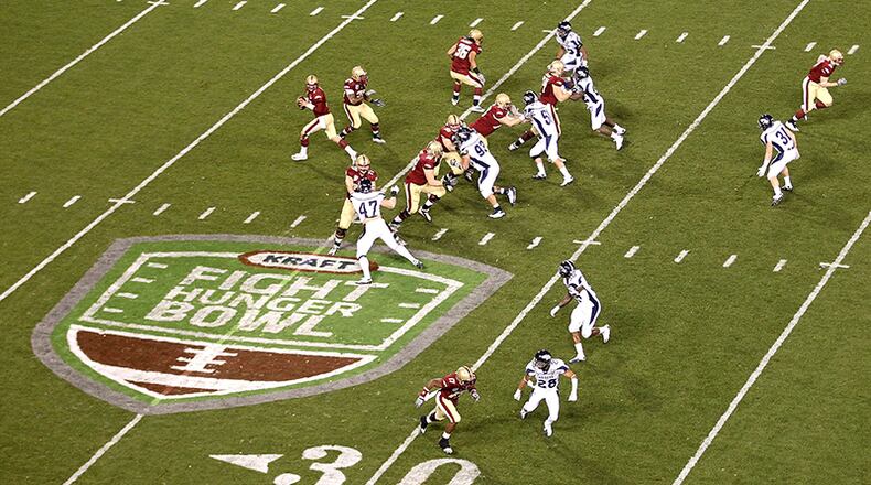 Boston College was the last ACC school to play in the Fight Hunger Bowl (formerly the Emerald Bowl) in 2011.