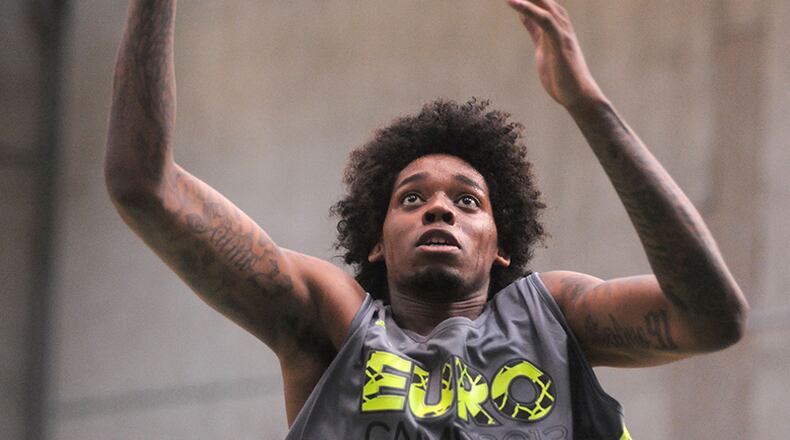 Brazilian 7-foot center Lucas Nogueira was the No. 16 pick in the 2013 NBA Draft.