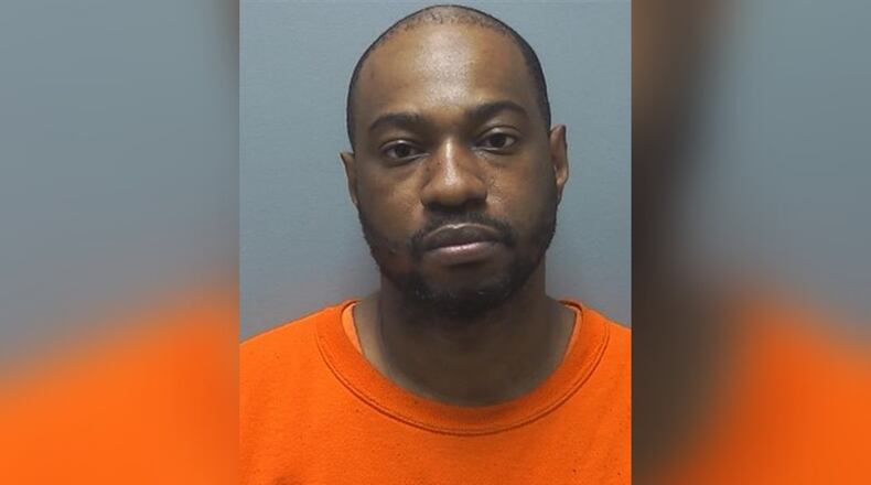 Atlanta police Officer Lionel Dely, 32, was arrested Friday on a charge of rape. (Credit: Cherokee County Sheriff's Office)