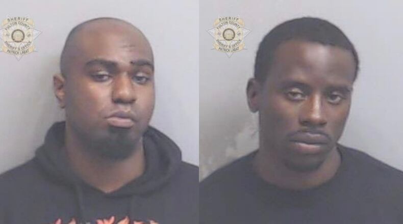 Demetrice Ross (left) and Brandon Williams are accused of shooting and killing 60-year-old Thomas Arnold in February.