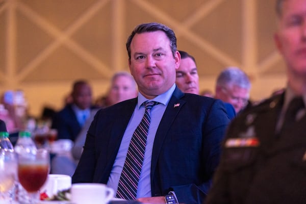 Lt. Gov. Burt Jones is a Republican candidate for governor. (Arvin Temkar/AJC)