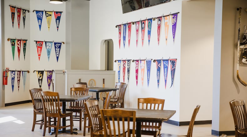 The interior of Schoolhouse Brewing at Emory Point.