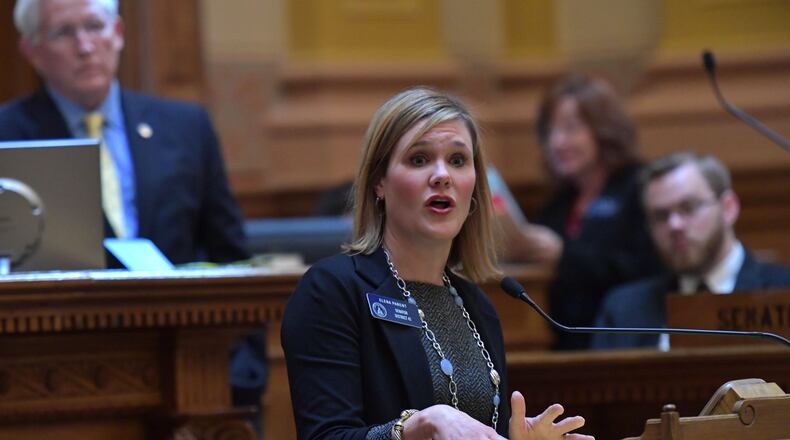 Sen. Elena Parent, D-Atlanta, says the pressure to maximize partisan advantage is too great when legislators are in charge of redistricting. HYOSUB SHIN / HSHIN@AJC.COM