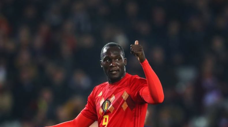 Belgium's Romelu Lukaku.