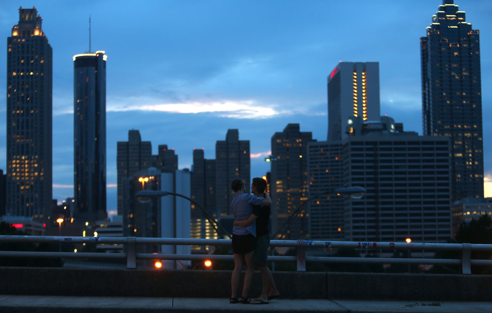 AJC photos of the Jackson Street Bridge