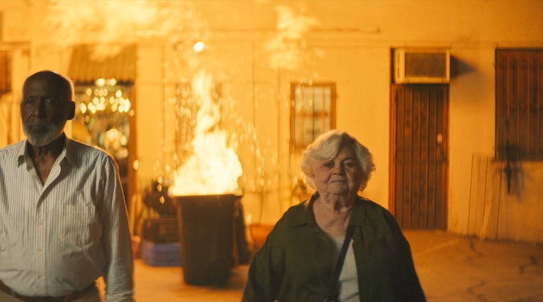 Richard Roundtree and June Squibb in "Thelma," a Magnolia Pictures release. Photo courtesy of Magnolia Pictures.