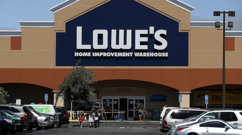 A man proposed to his longtime girlfriend inside of a Lowe's store decorated like a winter wonderland (not pictured). (Photo by Justin Sullivan/Getty Images)