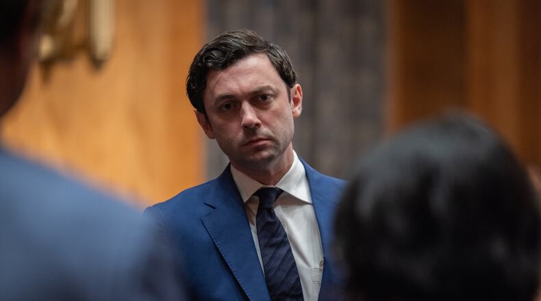 U.S. Sen. Jon Ossoff.