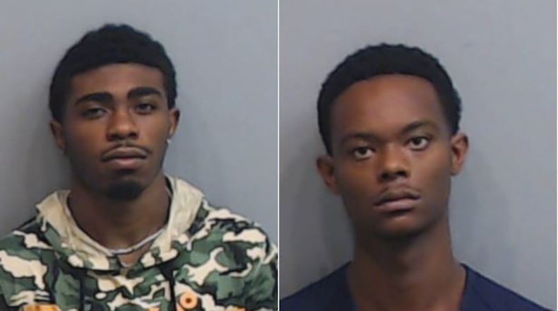 Khalid Bays (left), Adarius Jones