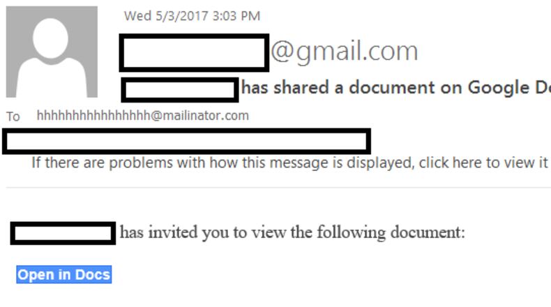 This is the spam email I received from someone on my contacts list.